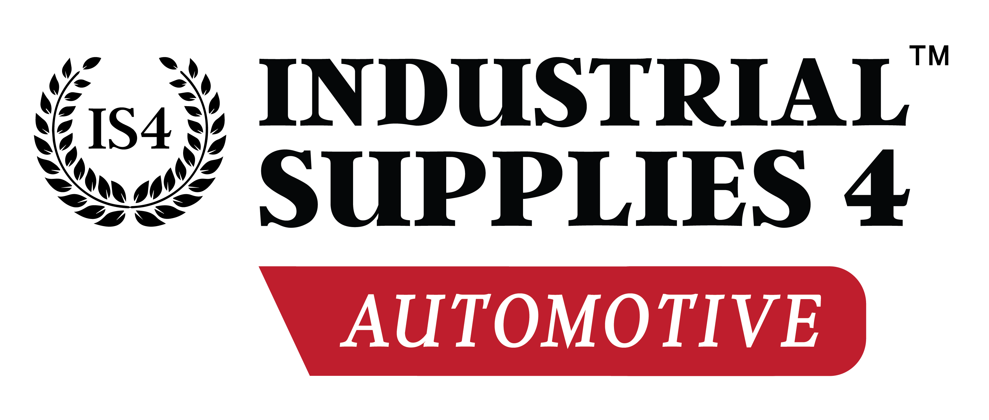Industrial Supplies 4 Automotive - Black Logo