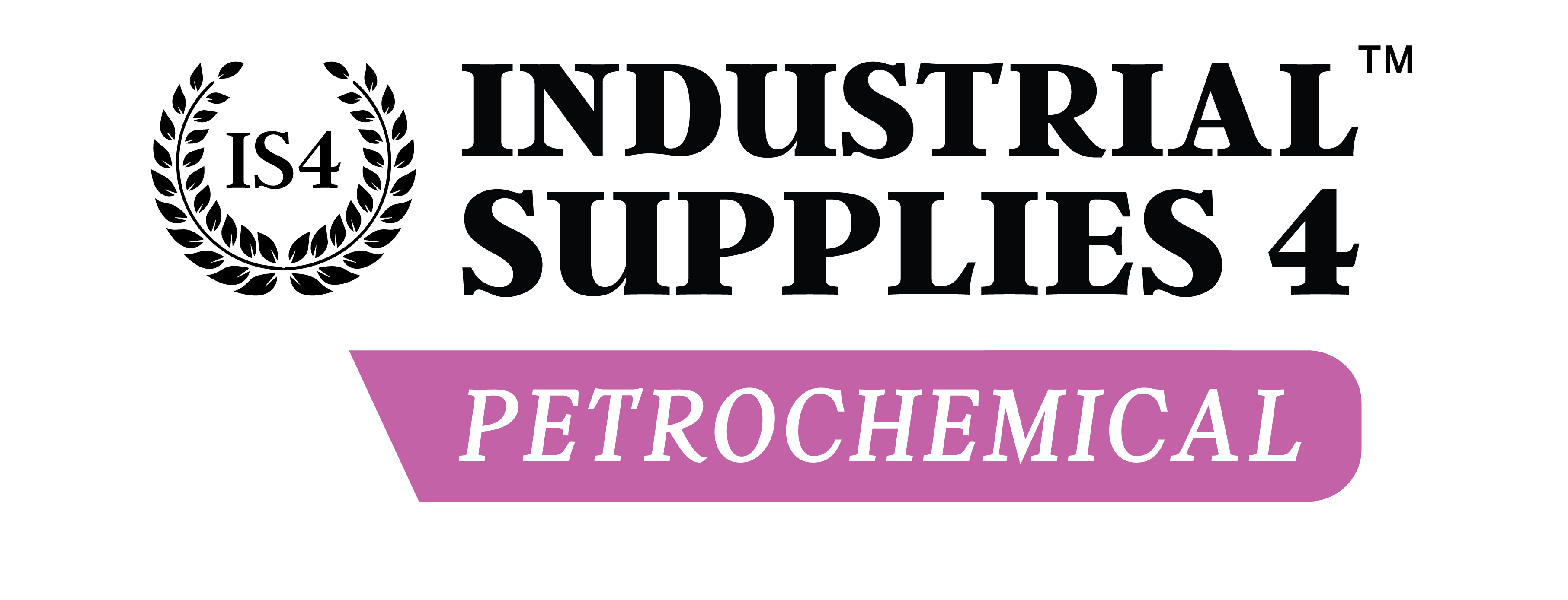 Industrial Supplies 4 Petrochemical - Black Logo